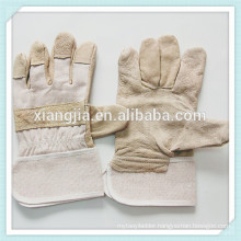 leather welding safety cow split leather work ,Cow Split Leather Palm Mining Safety Gloves